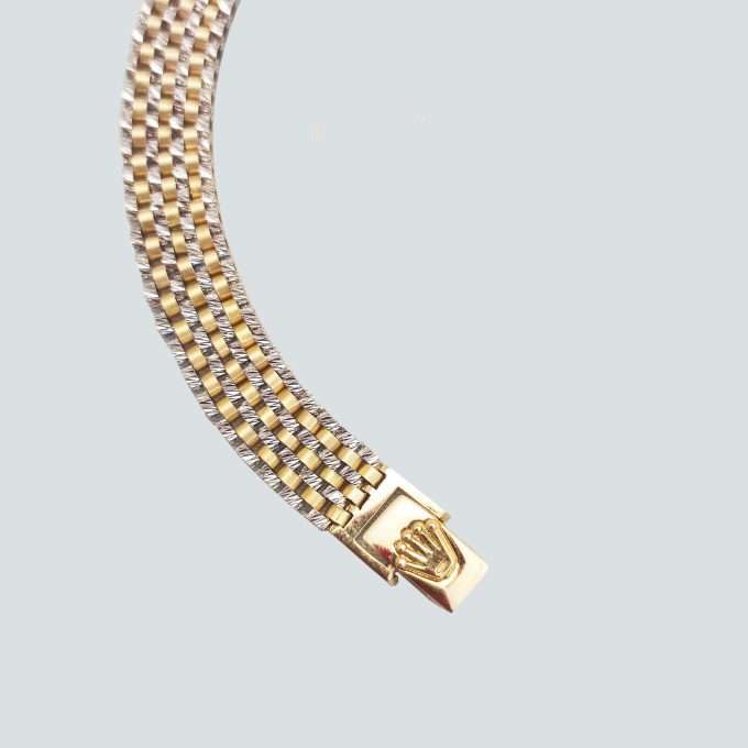 دستبند رولکس طلا زنانه