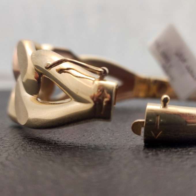 دستبند طلا مدل کارتیه