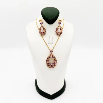 نیم ست مولتی کالر طلا